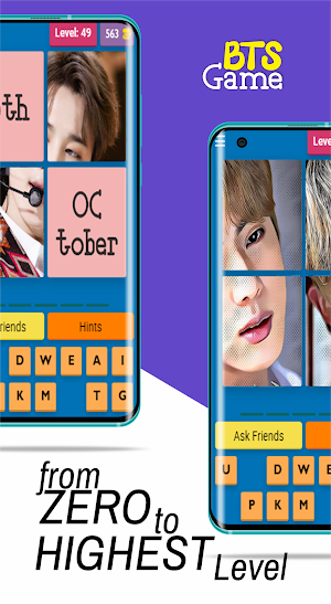 BTS Game | 4 PIC 1 BTS MEMBER Screenshot 1