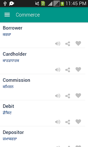 Idioms Punjabi Screenshot 2