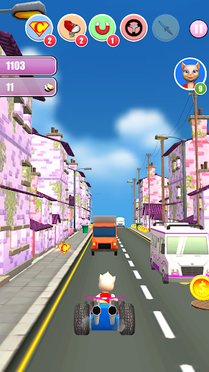 Princess Cat Lea Run Screenshot 0