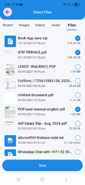 Share Any - Transfer Files Screenshot 1