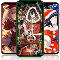 Christmas Anime Wallpaper 4K