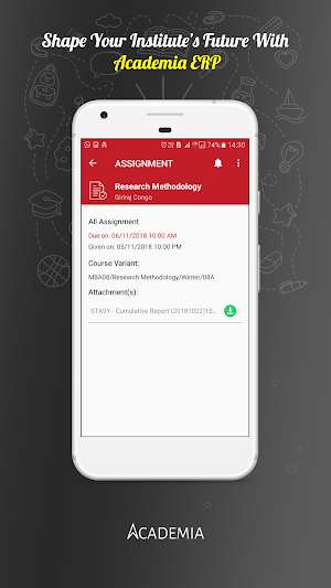 Academia @ AU Screenshot 3