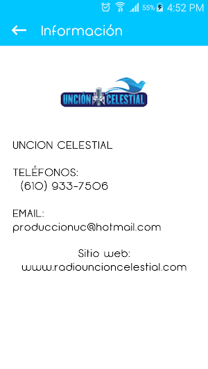 Unción Celestial Radio Screenshot 3