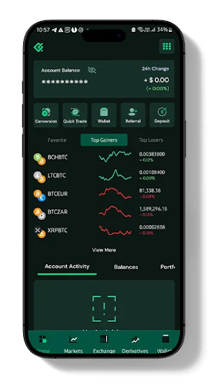 Blockkoin exchange Screenshot 0