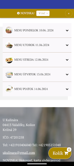 U Kulinára Screenshot 0