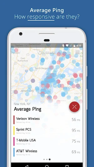 LTE Speed Coverage Map Screenshot 3