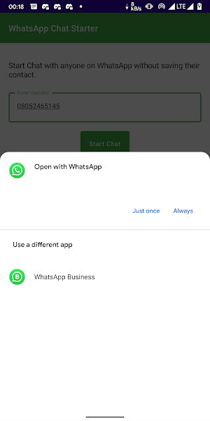 Chat Starter Screenshot 2