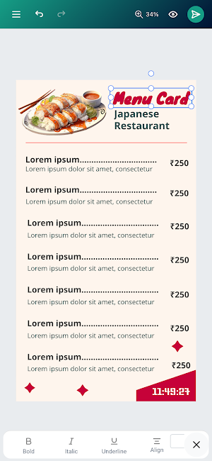 Amsdin Signage Studio Screenshot 1
