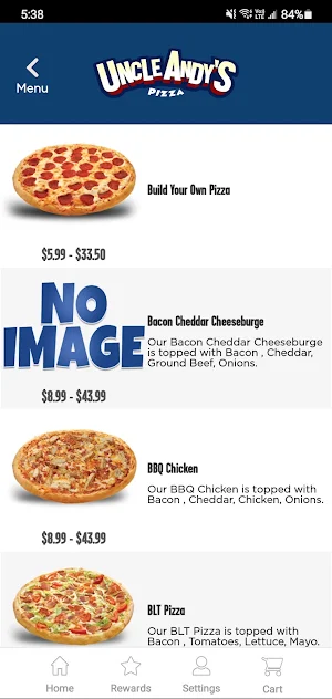 Uncle Andy’s Pizza Screenshot 2
