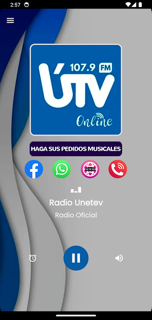 Radio Unetev Screenshot 1