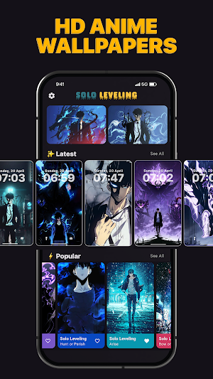 Solo 4K Leveling Wallpapers Screenshot 0