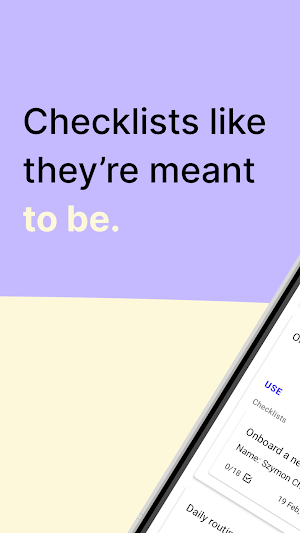 Checkstory for checklists Screenshot 0