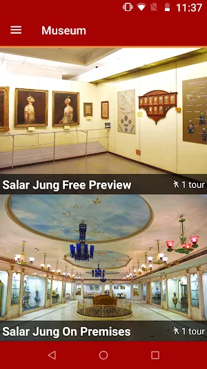 Salar Jung Museum Audio Guide Screenshot 1