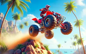 ATV Quad Bike 4x4 Offroad Race Screenshot 2
