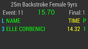Wylas Timing - Scoreboard Screenshot 3