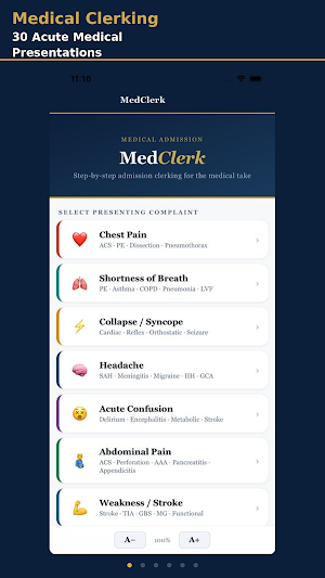 Medical Clerking Screenshot 0