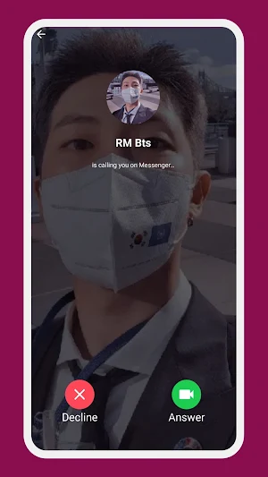 RM Bts Call Simulator Screenshot 1