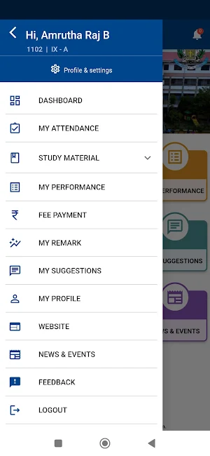 St Joseph Indian High School Screenshot 3