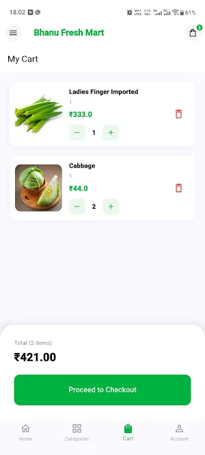 Bhanu Fresh Mart Screenshot 3