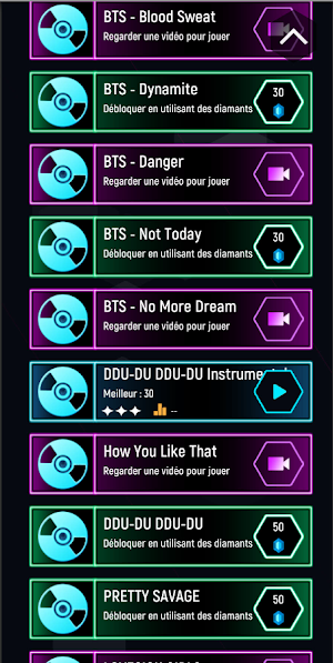 BTS & BLACK PINK Tiles Hop Ball - Neon EDM Rush Screenshot 1