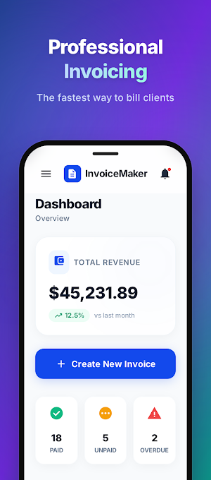 Invoice Maker: Bill & Estimate Screenshot 0