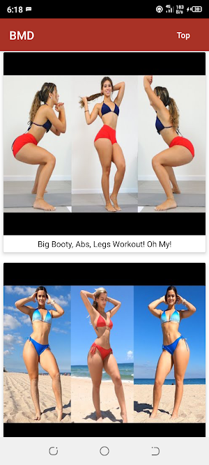 Bikini Model Fitness Screenshot 1