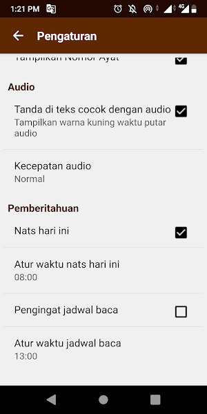 Sabu Bible App Screenshot 2