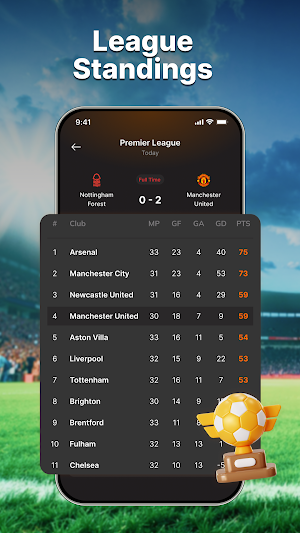 Football Live Score Update Screenshot 2