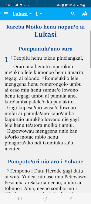 Padoe Bible Screenshot 0