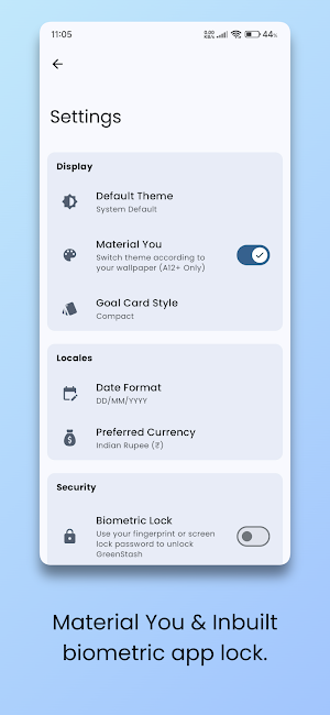 GreenStash: Track Your Savings Screenshot 3