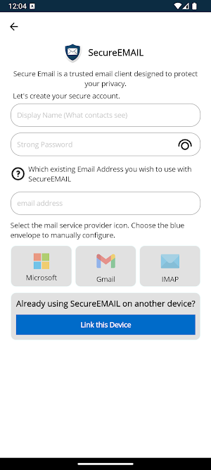 SecureEMAIL by Pfortner Screenshot 0