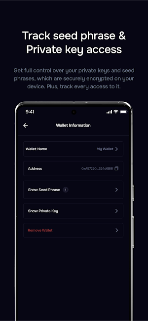 Peniwallet Screenshot 3
