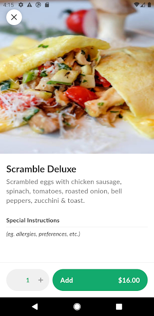 Healthy Bistro Screenshot 3