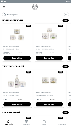 Neo Tolia Cosmetics Screenshot 1
