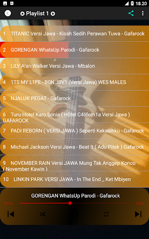 Gamelan Rock Parodi Gafarock Screenshot 3