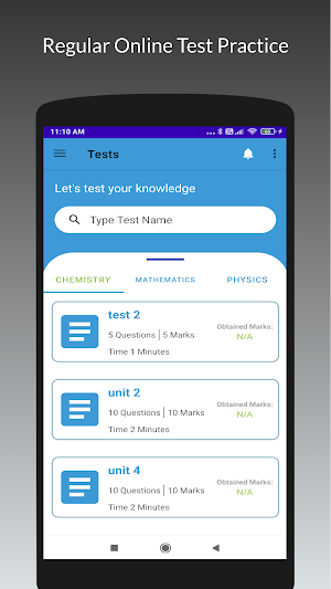 JEE Practice Screenshot 3