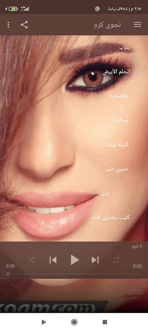 All songs of Najwa Karam 2021 Screenshot 0