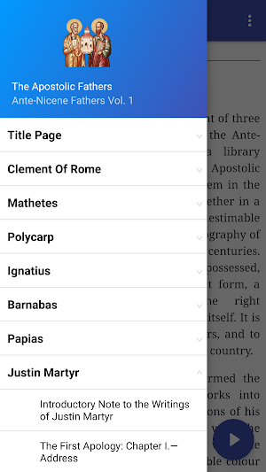 The Apostolic Fathers (Ante-Nicene Vol. 1 - Trial) Screenshot 0