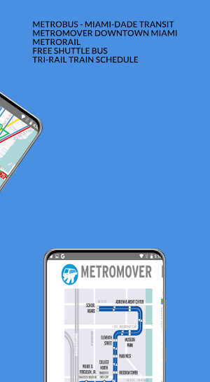 MIAMI METROBUS METROMOVER METRORAIL MAP OFFLINE Screenshot 2