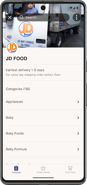 JD Food EA Screenshot 2