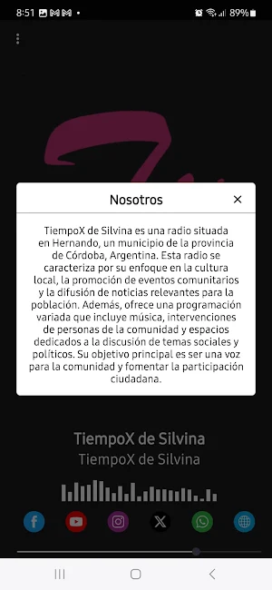 TiempoX de Silvina Screenshot 2
