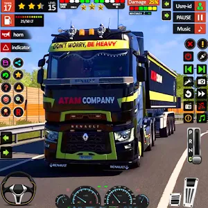 US City Cargo Truck Transport Screenshot 0