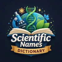 Scientific Names Dictionary