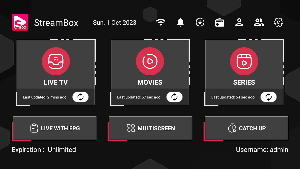 StreamBox - IPTV Player Screenshot 2