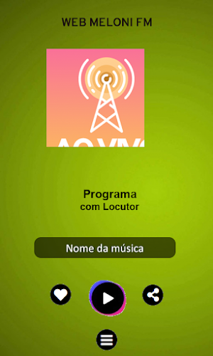 Web Meloni Fm Screenshot 1