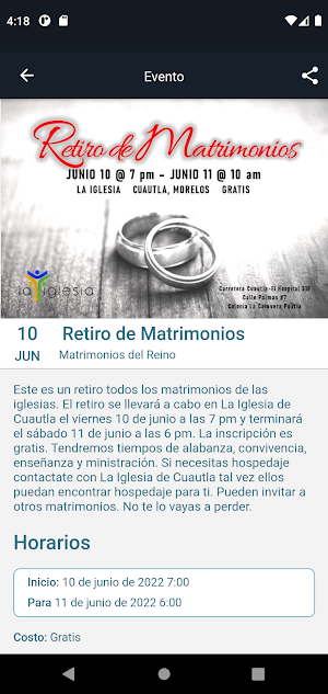 La Iglesia Comunidad Cristiana Screenshot 2