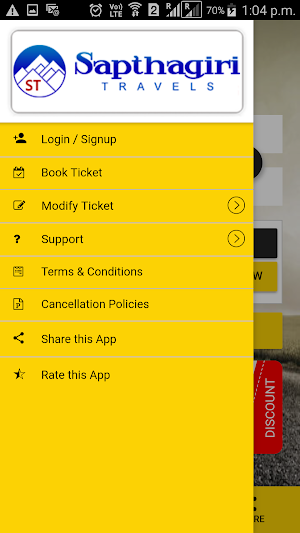 Sapthagiri Travels Screenshot 1