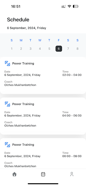 Narxoz Sport Hub Screenshot 2
