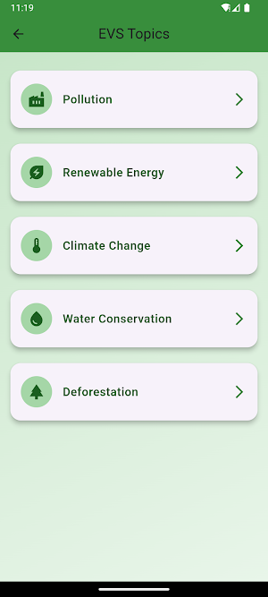 EVS PROJECTS Screenshot 0