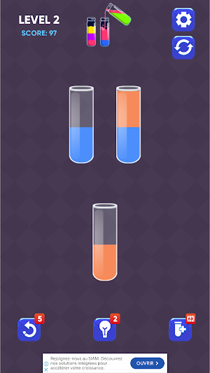 Water Sort Puzzle – Brain Game Screenshot 3